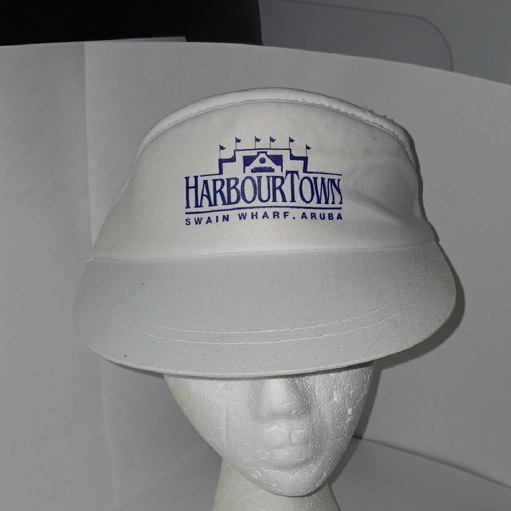 Harbour Town Aruba White Visor